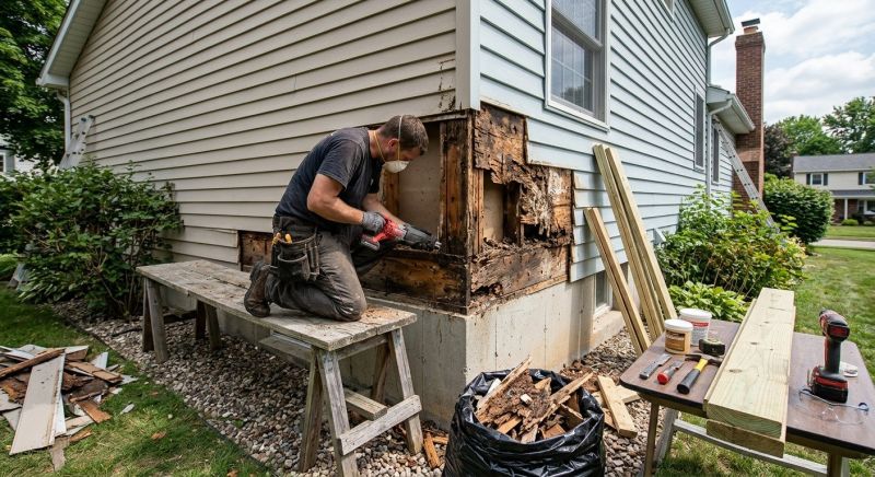 Dry Rot Remediation in Kansas City, KS
