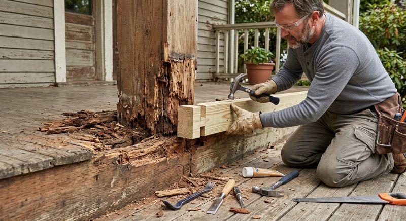Rot Repair Service in Wilmington, NC