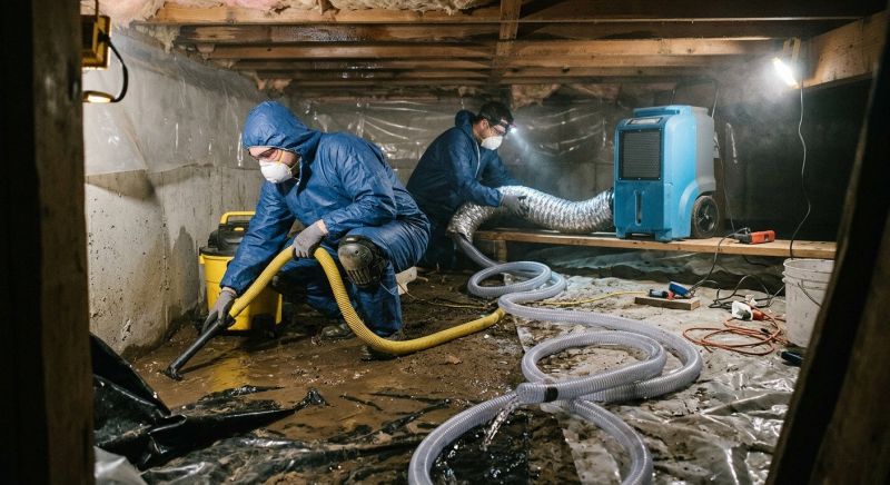 Basement Water Extraction in Scottsdale, AZ