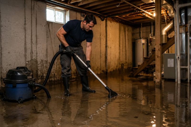 Basement Water Mitigation in Gilbert, AZ