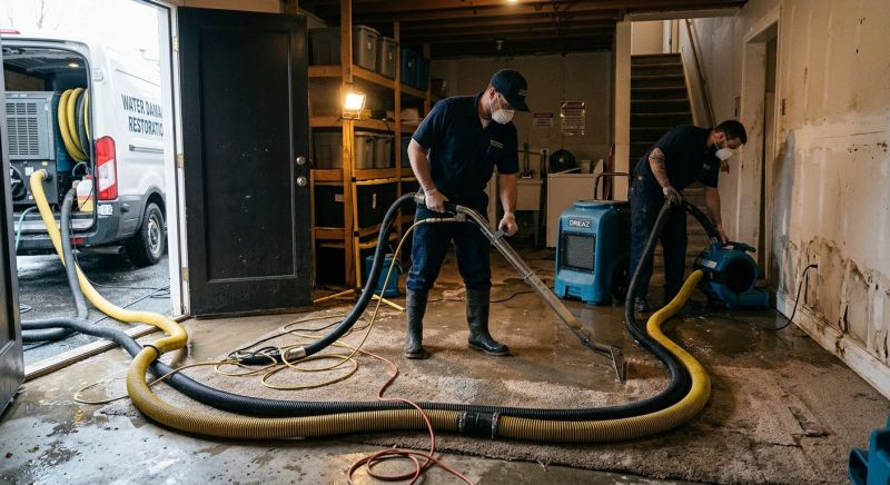 Burst Pipe Cleanup in Phoenix, AZ