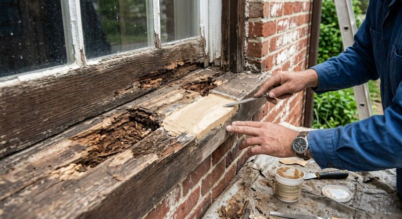 Decayed Wood Replacement in Conroe, TX