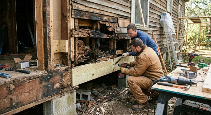 Dry Rot Remediation in Overland Park, KS