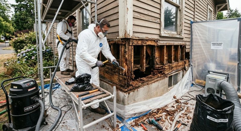 Dry Rot Repair in Conroe, TX