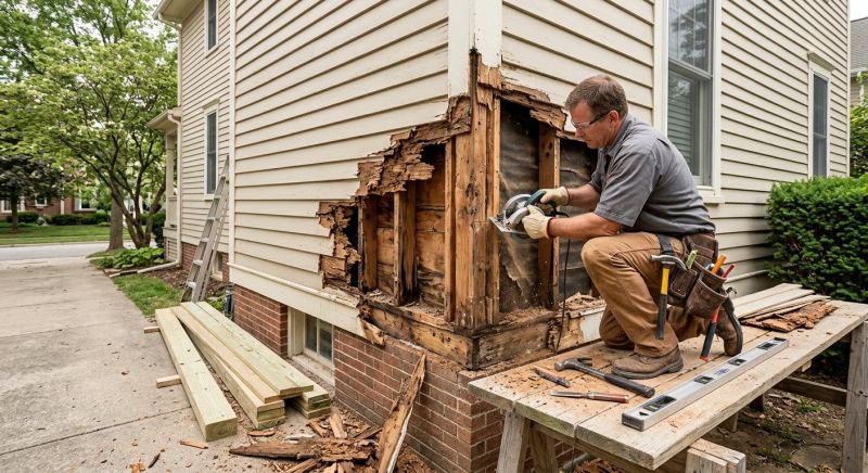 Dry Rot Repair in Wilmington, NC