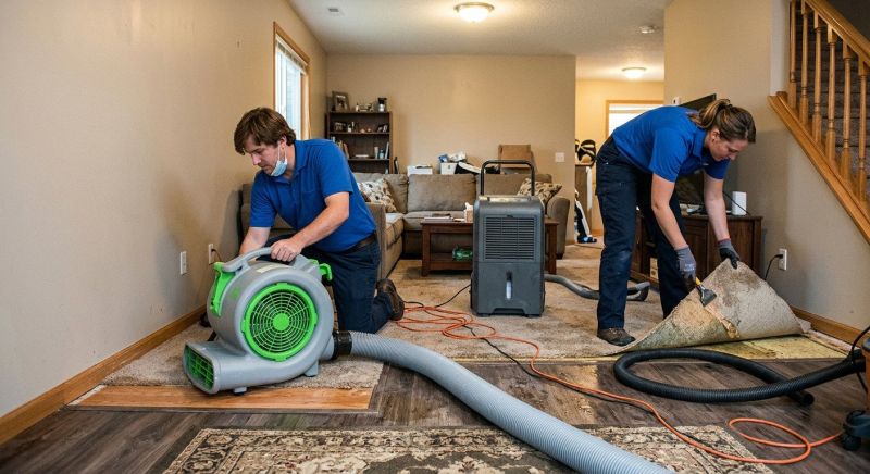 Emergency Water Damage Cleanup in Mesa, AZ