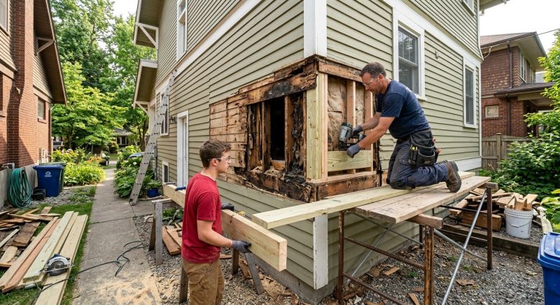 Structural Rot Repair in Arvada, CO