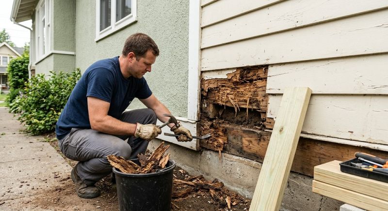 Wood Rot Removal in Denver, CO